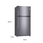 ⁦ثلاجة ال جي بابين 20.9 قدم فضي LT22HBHSIN⁩ - الصورة ⁦4⁩