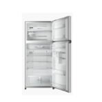 ⁦توشيبا ثلاجة ببابين بشاشة تعمل باللمس (إنفرتر) 21.5 قدم مكعب بسعة 608 لتر - فولاذ مقاوم للصدأ فاتح⁩ - الصورة ⁦2⁩