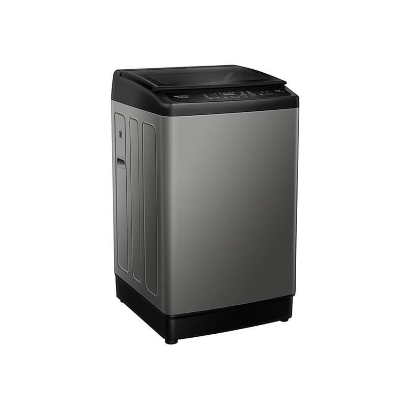 p_3642828f51.jpg جنرال سوبريم غسالة اوتوماتيك تعبئه علوية 7 كيلو، 10 برنامج , فضي غامق,GSTL07G8SH - الصورة 1