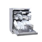 ⁦جنرال سوبريم غسالة صحون, 8 برامج, 14 مكان, 3 رف, خاصية فتح الباب التلقائي, خاصية نصف تحميل, فضي.⁩ - الصورة ⁦3⁩