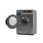 غسالة جنرال سوبريم 8 كيلو تعبئة أمامية فضي