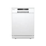 جنرال سوبريم غسالة صحون, 6 برامج, 15 مكان, 3 رف, خاصية فتح الباب التلقائي, خاصية الغسل المزدوج, اضاءة داخلية, ابيض.