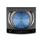 ⁦جنرال سوبريم غسالة اوتوماتيك تعبئه علوية 12 كيلو، 9 برنامج , فضي غامق, GSTL12X27SH⁩ - الصورة ⁦2⁩