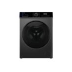 غسالة جنرال سوبريم 10 كيلو تعبئة أمامية فضي غامق