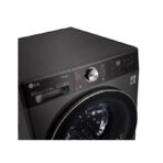 ⁦إل جي ، غسالة تعبئة أمامية،أوتوماتيكية بالكامل، كومبو غسيل 12 كيلو، تجفيف 8كيلو، واي فاي ، بخار ،بتقنية الذكاء الإصطناعي ،استيل اسود، WSV1208BST⁩ - الصورة ⁦2⁩