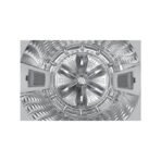 ⁦سامسونج غسالة تعبئة علوية، 16 كيلو، إنفيرتر، رمادي, WA80F16B9CYL⁩ - الصورة ⁦4⁩