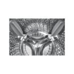 ⁦سامسونج غسالة تعبئة أمامية، 25 كجم, محرك دفع مباشر,واي فاي, بخار, رمادي, WF90F25ADSYL⁩ - الصورة ⁦4⁩