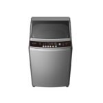 جنرال سوبريم غسالة اوتوماتيك تعبئه علوية 19 كيلو، 8 برنامج, محرك الدفع المباشر , فضي غامق, GSTL19V8SM