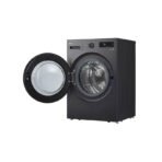 ⁦إل جي غسالة تعبئة أمامية، 13 كيلو، 6 حركات - واي فاي - انفيرتر الدفع المباشر، الجرافيت , WFN1310BST⁩ - الصورة ⁦3⁩