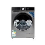 جنرال سوبريم غسالة تعبئة أمامية 8 كجم غسيل / 6 كجم تنشيف إنفيرتر ،فضي غامق, GSFLA0806DM