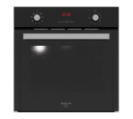 فرن كهرباء 8 وظائف 60سم (مع مروحة) - تايمر تاتش - كريستال أسود بدون فريم