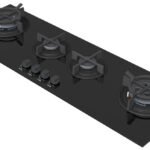 سطح 110 سم 4 عين غاز سيراميك شبك منفصل هيفي ديوتي