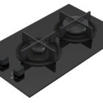 سطح 30سم 2 عين غاز سيراميك شبك منفصل هيفي ديوتي