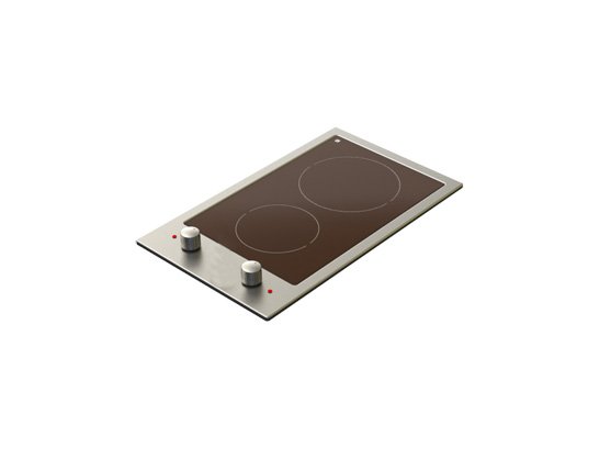 سطح سيراميك 30سم 2 عين مفاتيح عادية مع تايمر - جويل لاين