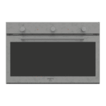 فرن غاز / شواية كهرباء 90سم (مع مروحة) - تايمر عادي