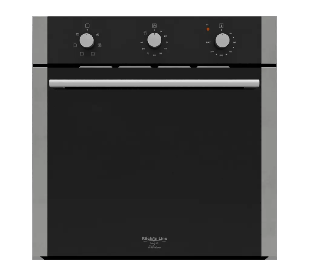 فرن كهرباء 6 وظائف 60سم (مع مروحة) – كريستال أسود فريم استيل جانبي فرن كهرباء 6 وظائف 60سم (مع مروحة) – كريستال أسود فريم استيل جانبي